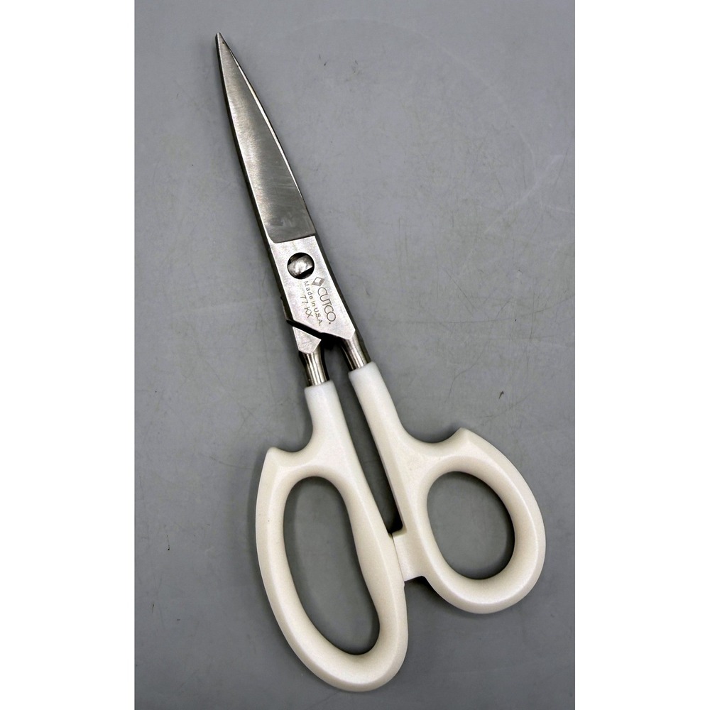 Cutco Super Shears 77 KX White Handle Take-Apart Serrated Kitchen Scissors USA